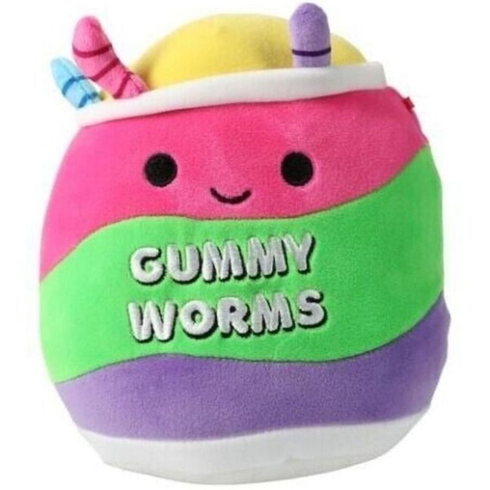 Squishmallow Silver the Gummy Worms 7" 2023 UltraSoft Stuffed Food Toy Plush NWT